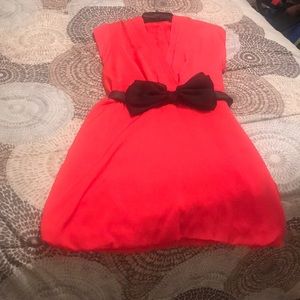 Watermelon color dress